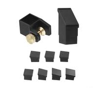 Kit de guide de scie à queue d'aronde 9 pièces avec modules magnétiques - Jauge de précision de 45 à 90 degrés - Accessoire de menuiserie (SKU)