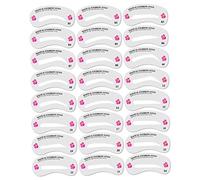Kit de guide de sourcils, kit pochoirs à sourcils, outil coiffure, modèle toilettage, 24 pièces, pochoir toilettage pour