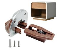 Kit de guide de tiroir de remplacement - Pièces de rechange pour tiroirs Kit de réparation de rails de tiroir | Pièce de rechange pour pour glissières de à montage central et sous plan