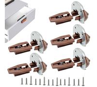 Kit de guide de tiroir,Positionneur d'installation de rail de tiroir - Positionneur d'installation de rail de tiroir, glissières de rail robustes, pièces de rechange pour tiroirs de meubles