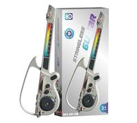 Kit De Guitare Électrique | Instrument De Musique Pliable sans Cordes - Jouets Musicaux avec Lumière Orées, Nfants Ons Filles Adol N S Voy E Maiso Cole A Niver Re N Ël