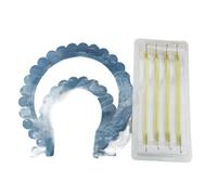 Kit de gynécologie de système d'écarteur solitaire anneaux d'écarteur de plaie jetables Instruments chirurgicaux abdominaux(Retractor with hooks)