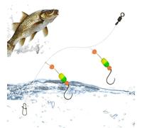Kit de hameçons et engins de surfcasting pour pigeon, platine, | Équipement de surfcasting pour plage, pampan, truite mouchetée, perche, mer, rivière, lac, rivage, quai, plage