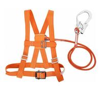 Kit de Harnais de Sécurité Antichute - Ceinture et Corde de Sauvetage, 3m de Largeur