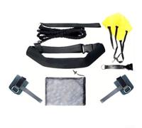 Kit de harnais stationnaire avec parachute pour entraînement de force et d'endurance dans n'importe quelle piscine