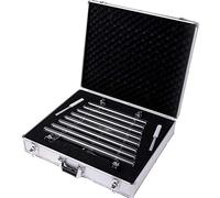 Kit De Harpe Chantante En Cristal, 8 Notes Do5 Ré5 Mi5 Fa5 Sol5 La5 Si5 Do6, Instrument De Musique Idéal For La Sonothérapie Et La Méditation, Avec Valise En Aluminium.(440HZ)