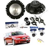 ALPINE PAIRES DE WOOFERS 165Mm ENCEINTES DU KIT SXE-1750S ENCEINTES AUTO