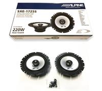 Set 2 Haut Parleur Haut-Parleurs ALPINE pour Ford Kuga 17cm 2 Voies Coaxiales