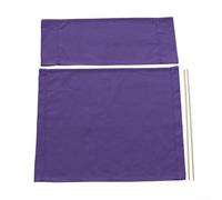 Kit de housse de chaise réparatrice comprenant 2 pièces en bois qui s'adaptent efficacement à la plupart des types de chaises courants (violet)
