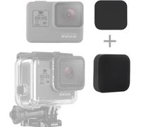 Kit De Housse De Lentilles De Caméra En Silicone Pour Gopro Hero5 Hero 5 6 Caméra Et Boîtier (Comprend 2 Bouchons D'Objectif Pour Caméra Et Boîtier Hero5 6)[ZHA5220001]3204]