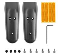 Kit de housse décorative pour fourche avant pour scooter Ninebot Max G30 avec amélioration de la visibilité réfléchissante et bloqueur de poussière
