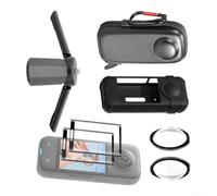 Kit de housse en silicone pour Insta360 X3 Snow Bundle pour un silicone | Kit de protection complet, coque en silicone, film trempé, protège-objectif, sac de rangement inclus