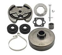 Kit de Jante de pignon de Tambour d'embrayage 7T adapté aux tronçonneuses à Bande de Frein de chaîne à Joint d'huile 420 390 350 351 352 370 371