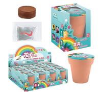 Kit de Jardin d'intérieur pour - Boîte de Jardinage de démarrage - Mini Fleurs et légumes Fleurs en Pot d'observation à Faire soi-même, Cadeau de Science de la Maternelle et de l'éducation