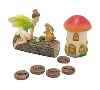 Kit de jardin féérique miniature Figurines de fée Accessoires de jardin