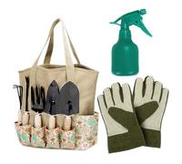Kit De Jardinage | Fournitures De Plantation pour Jardin Et Exterieur,Outils A Main De Jardinage - pour Jardiniers, Débutants, Maman, Papa, Grand-Père, Grand-Mère, Hommes, Femmes,