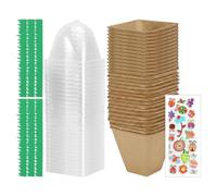 Kit De Jardinage pour,Ensemble Éducatif de Jardinage | Jouets de Jardin avec Kit de Croissance des Fleurs pour - pour Maison Balcon Anniversaire Garçons Filles Famille Nature Appre