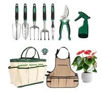 Kit de Jardinage pour Femmes | 11 pièces de creusage de Sable et Plantation en extérieur - Ensemble de Jardinage Résistant,pour Homme, Femme, Papa, Maman, Jardiniers Débutants, Pelouse et