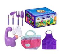 Kit de Jardinage pour - Pelle à Sable Arrosoir Outils de Plantation colorés Prise Facile Développement créatif Durable | 9 Pièces Outils de Jardinage Balcon Jardin Co