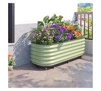 Kit de jardinière surélevée avec système d'amorçage automatique pour légumes, fruits et fleurs 107 x 60 x 53 cm