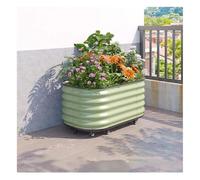 Kit de jardinière surélevée avec système d'amorçage automatique pour légumes, fruits et fleurs 107 x 60 x 53 cm