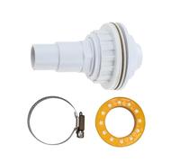 Kit de jets de retour pour piscine, adaptateur de joints, collier fileté, ruban inclus, kit complet de jets de sortie de retour pour piscine de