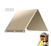 Kit de Jeu Auvent - Imperméable UV Protection Balançoire | 52x90in Auvent Imperméable à la Pluie Extérieur Remplacement pour Arrière-Cour Jeu Balançoire Protection Contre Les Intempéries