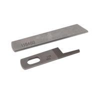 Kit de Jeu de Couteaux Supérieur et Inférieur pour Machine à Coudre à Lame Supérieure et Inférieure, Surjeteuse Domestique, Surjeteuse Industrielle, Machine à Surjeter