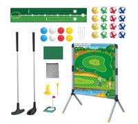 Kit de jeu de golf | Aide à l'entraînement interactif parent-enfant | Jeu de chipping de golf pour papa | Hommes, femmes, filles, adolescents, athlètes, cyclistes, golfeurs, épouse, mari, fils, Toc