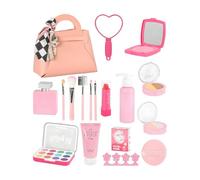 Kit de Jeu de Maquillage - Font Ainsi | Safe Indoor - Tente Jouet pour Filles, kit de Maquillage pour Anniversaire, fête de Famille, Jeu de rôle créatif, activités Amusantes et imaginatives à