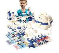 Kit de jeu de médecin pour , kit de déguisement en forme de mallette pour , avec effets lumineux et sonores, un jeu de fantaisie pour jeux de rôle et cosplay - Pour le jeu de rôle