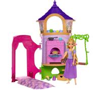 Kit de jeu Disney Princess Rapunzel Turm, caméléon et accessoires inclus