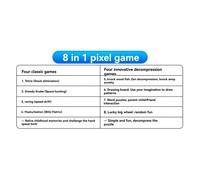 Kit de jeu Pixel DIY + Console de jeu Voice Pixel électronique DIY Kit B