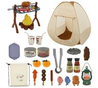 Kit de jeu pour enfants - Tente de jeu - Tente de jeu - Tente de camping avec équipement de camping - Kit d'aventure pour tout-petits - Pour enfants de 3, 4, 5 ans - Pour filles et garçons