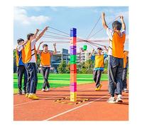 Kit de jeux de jour sur le terrain | Kit de jeux de construction de travail d'équipe d'entreprise | Jeu d'empilage de blocs de coordination œil-main (couleur : vert, taille : 5 pièces)