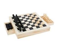 Kit de jeux echecs, dames & jeu du moulin G