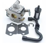 Kit de Joint carburateur et Tuyau Filtre à Carburant for tronçonneuse MS170 MS180 017 018, pièces 1130 120 0603, 358 7700
