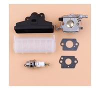 Kit de Joint carburateur, Filtre à et Bougie d'allumage Compatible avec Les tronçonneuses MS250, MS230, MS210, 025, 023 021 (carburateur WT-286)