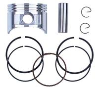 Kit de Joint Complet de Segment de Piston de bielle de 68mm adapté aux pièces de Tondeuse à Gazon de Moteur GX160 6.5HP 13200-Z0T-800(3)