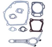 Kit de Joint Complet de Segment de Piston de bielle de 68mm adapté aux pièces de Tondeuse à Gazon de Moteur GX160 6.5HP 13200-Z0T-800(4)
