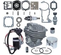 Kit de joint de bobine d'allumage de piston de cylindre de 52 mm pour stihl ms440 044 1128 020 1227, cylindre, piston, broche,