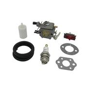 Kit de Joint de carburateur, Tuyau de Carburant, Interrupteur d'arrêt for tronçonneuse à Essence 55 50 51, pièces de Rechange for WT-170 503281504 Pièces de Rechange
