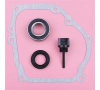 Kit de Joint de Carter et de Joint d'huile, jauge de roulement, adapté aux pièces d'outils de Jardin GX160 GX200 5,5 CV et 6,5 CV 11381-ZH8-801 91201-Z0T-801