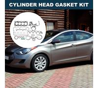 Kit De Joint De Culasse Pour Hyundai G4Js Joint D'Étanchéité D'Efficacité No.2091038E00 Moteur Jeu De Joints De Soupape De Moteur Noir 1 Set