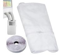 Kit de joint de fenêtre AC, ruban isolant contre les intempéries, pour la préparation hivernale, la prévention des courants d'air, l'insonorisation, la maison, le camping-car, la sous-sol, la