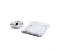 Kit de joint de fenêtre portable pour climatiseur 300-500 cm, tissu d'étanchéité en polyester pour unités AC, économie d'énergie, efficacité de refroidissement pour la maison et le bureau (500 cm)