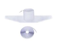 Kit de joint de fenêtre pour climatiseur portable, isolé, kit d'aération de fenêtre CA mobile, résistant intempéries, protection échange d'air économe en énergie, sèche-linge, refroidissement