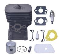 HYUYRFJR Kit de joint de piston de cylindre de 35 mm pour tondeuse Hus 24C 124 125C 125E 125L 125R 128C 128CD 128L 128LD 545008082