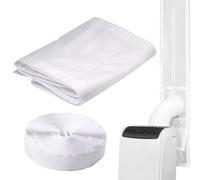 Kit De Joint De Porte Coulissante - Climatiseur Et Séchoir Portables Réglables | Ensemble D'isolation Sur Le Temps De Résistance Intempéries, Kit De Structure De Cordon Pour Tuyau D'échappement De