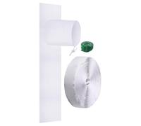 Kit de joint de porte coulissante - Panneau de couverture CA réglable, universel pour sèche-cheveux, bouclier de ventilation | Solution de résistance intempéries et intempéries, installation